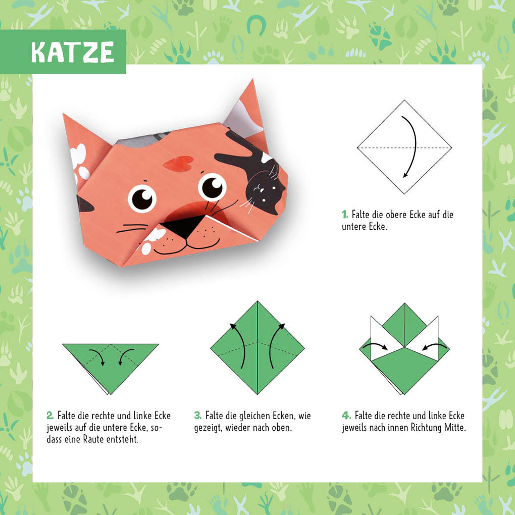 Weitere Ansicht: 88 x Origami Kids - Lieblingstiere | Thade Precht