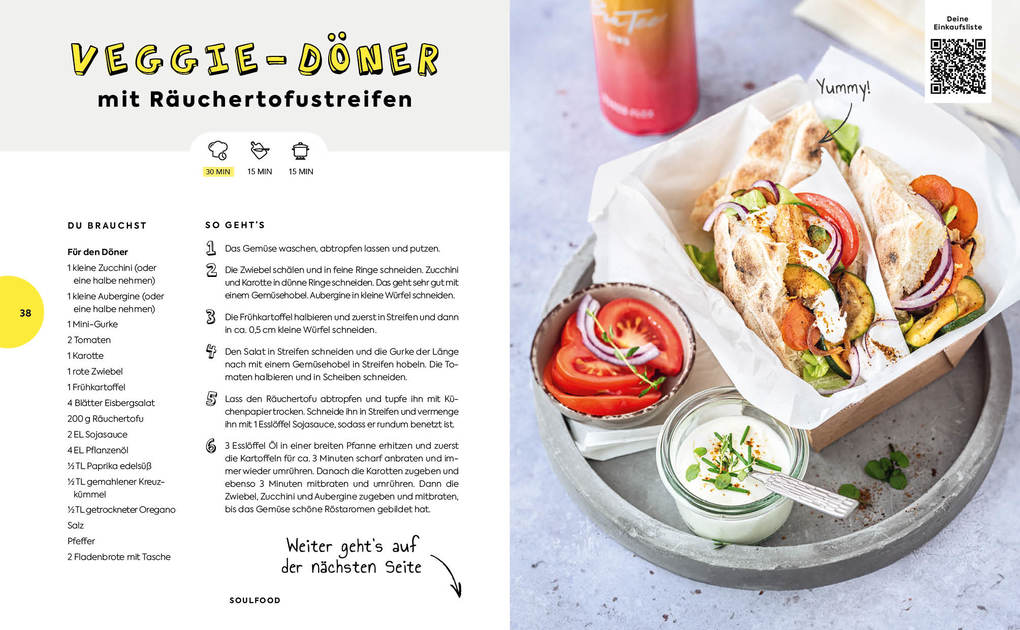 Weitere Ansicht: Veggie kitchen - Das Kochbuch für Teenager | Betina Wech-Niemetz