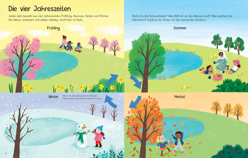 Weitere Ansicht: Mein erstes Stickerbuch: Das Wetter rund ums Jahr