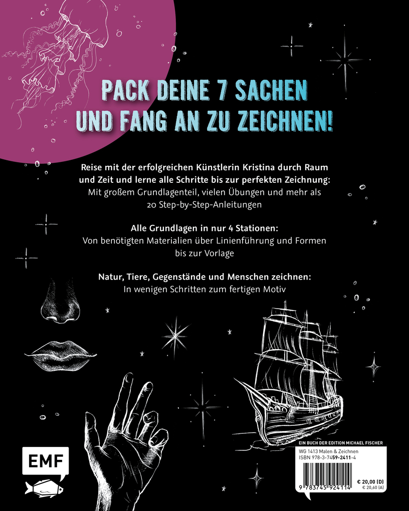 Weitere Ansicht: Zeichenreise - Motive vom Urknall bis heute | Kristina Konradi