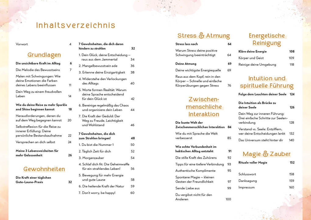 Weitere Ansicht: Sparkle and Shine - Leuchtende Zeiten für deine Seele | Beate Tschirch