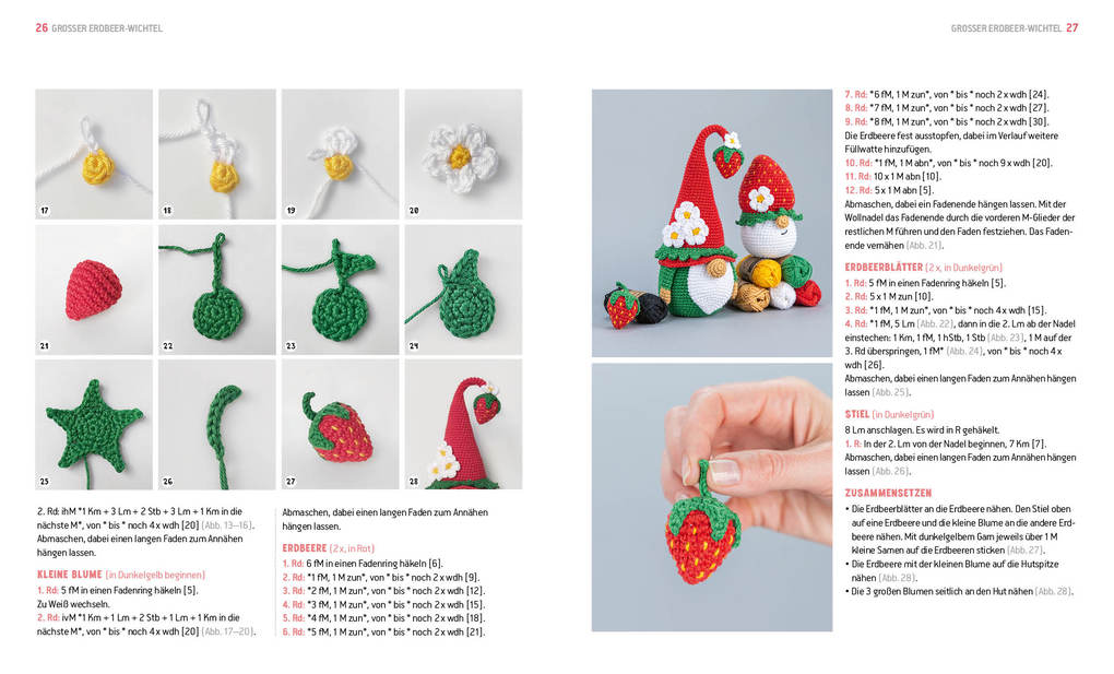 Weitere Ansicht: Die Wichtel sind los! - Amigurumis häkeln | Mufficorn