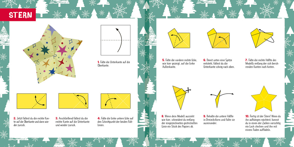Weitere Ansicht: 88 x Origami Kids - Weihnachten | Thade Precht