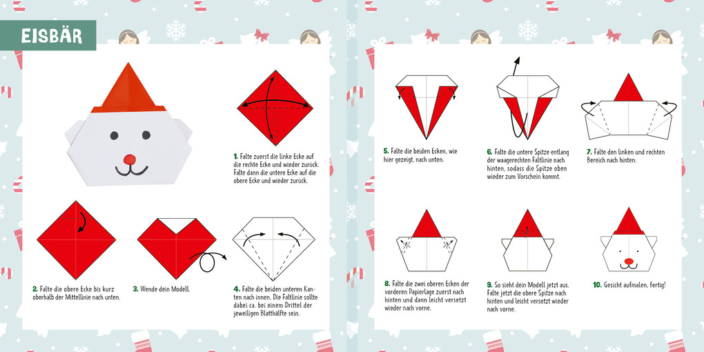 Weitere Ansicht: 88 x Origami Kids - Weihnachten | Thade Precht