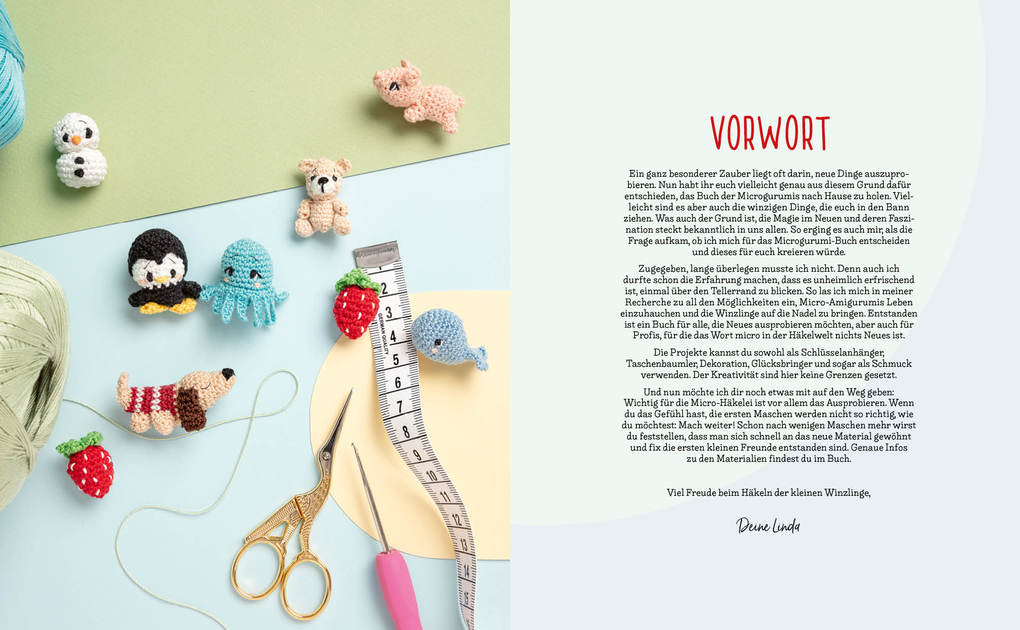 Weitere Ansicht: Microgurumi - Super-mini, super-süß | Linda Urbanneck