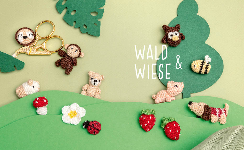 Weitere Ansicht: Microgurumi - Super-mini, super-süß | Linda Urbanneck