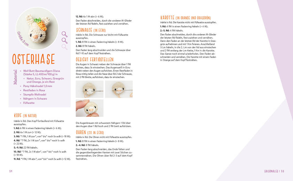 Weitere Ansicht: Microgurumi - Super-mini, super-süß | Linda Urbanneck