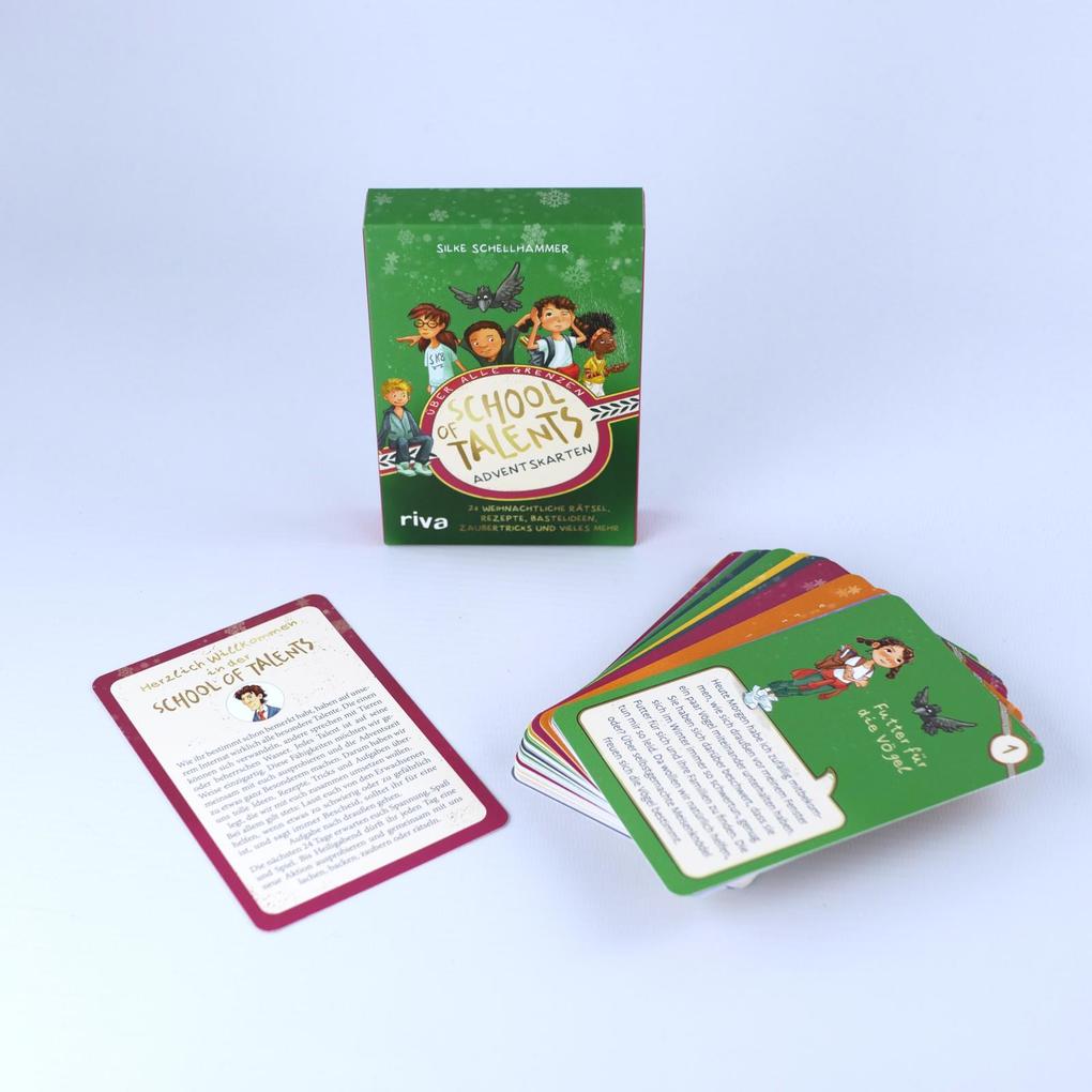 Weitere Ansicht: School of Talents - Adventskarten | Silke Schellhammer