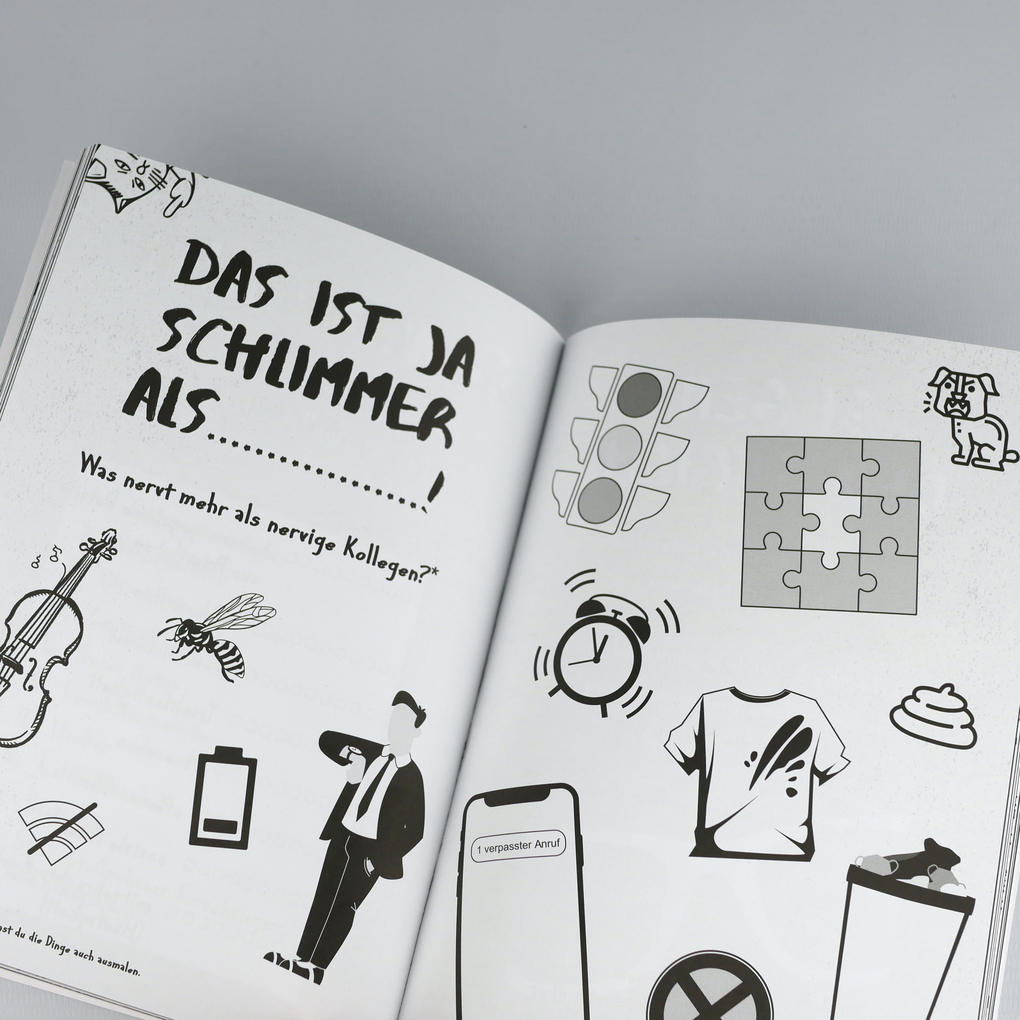 Weitere Ansicht: Ich hasse meine Kollegen. Sehr. | Hartmut G. Nervt