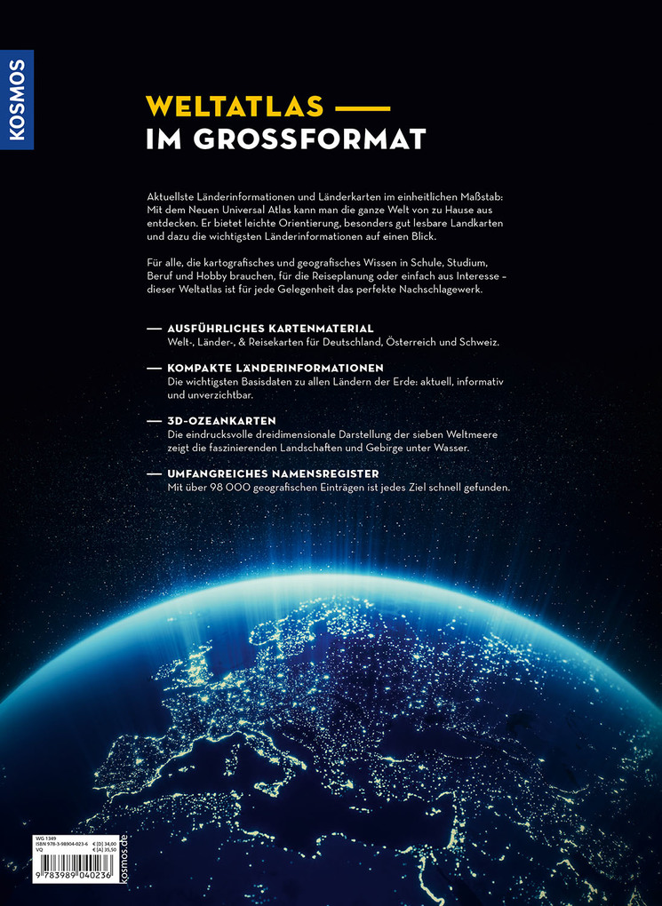 Weitere Ansicht: Kosmos Universalatlas