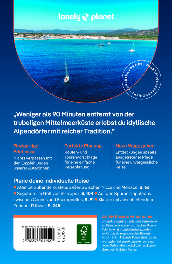 Weitere Ansicht: LONELY PLANET Reiseführer Provence & Côte d'Azur | Chrissie McClatchie, Ashley Parsons, Michael Frankel