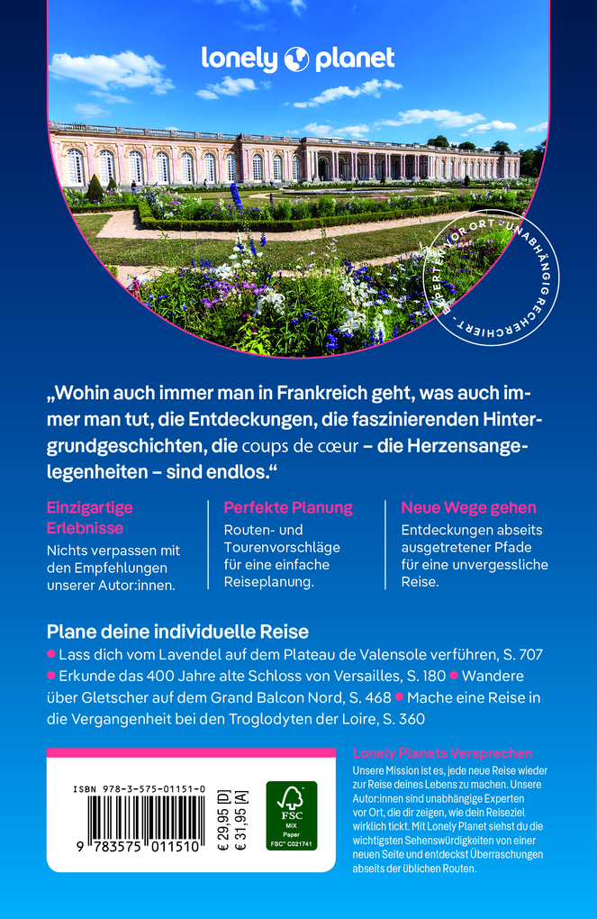 Weitere Ansicht: LONELY PLANET Reiseführer Frankreich | Nicola Williams, Jean-Bernard Carillet, Cyrena Lee, Daphné Leprince-Ringuet, Sixtine Lerouge