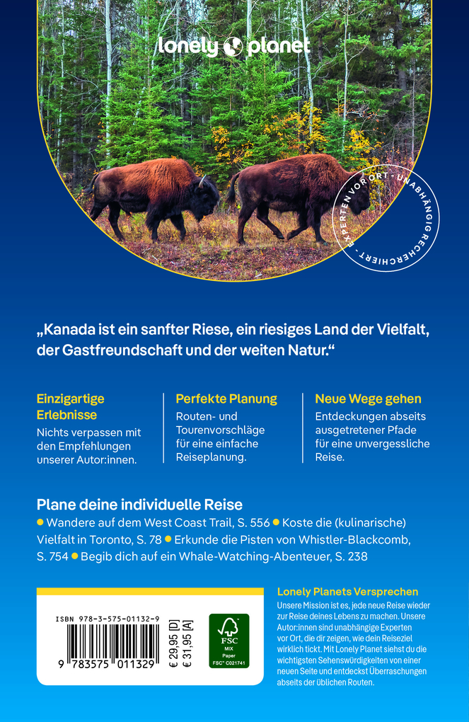 Weitere Ansicht: LONELY PLANET Reiseführer Kanada | Brendan Sainsbury, Bianca Bujan, Carolyn Heller, Cathy Donaldson, Darcy Rhyno