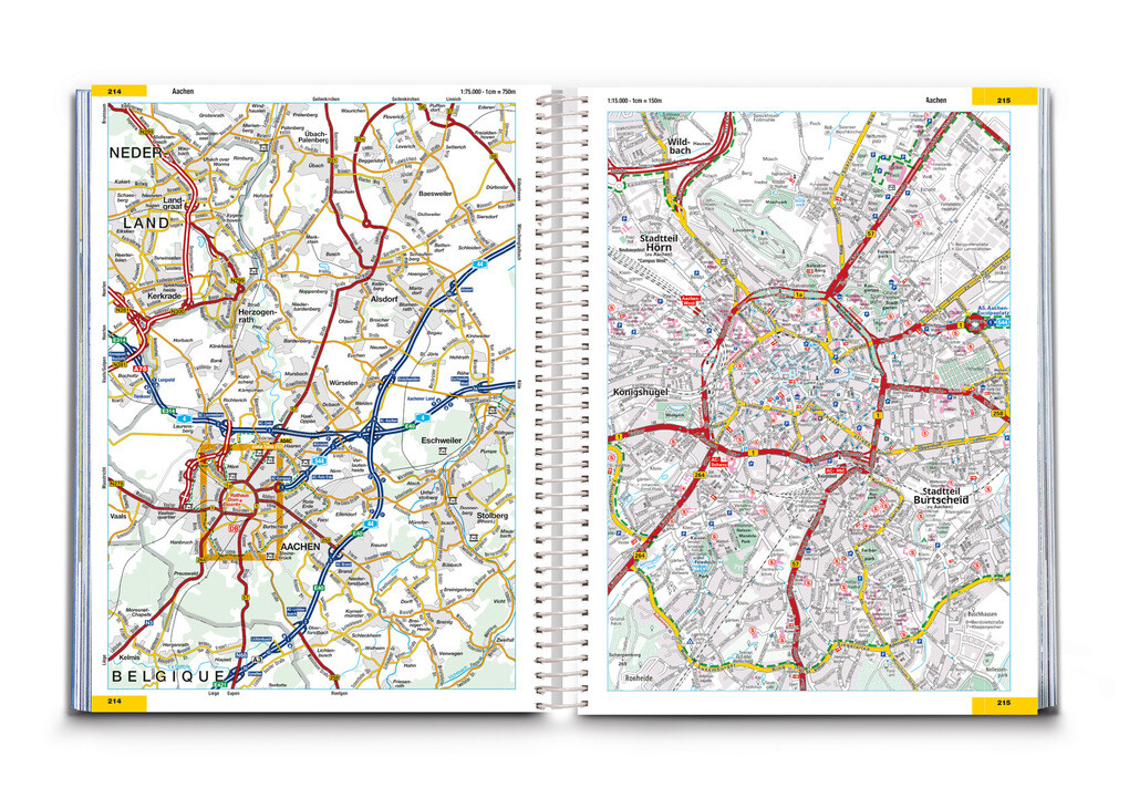 Weitere Ansicht: ADAC Maxiatlas 2025/2026 Deutschland 1:150.000