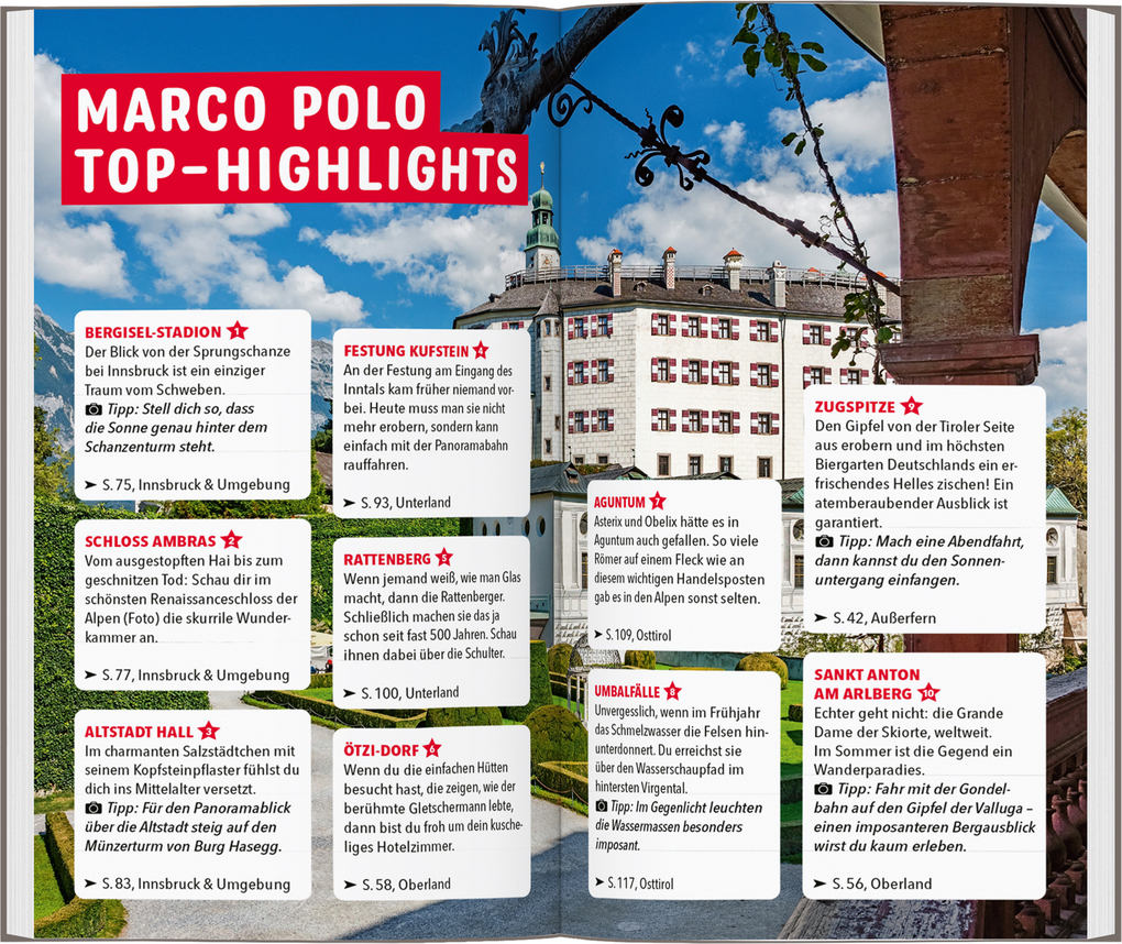 Weitere Ansicht: MARCO POLO Reiseführer Tirol | Christina Schwienbacher, Andreas Lexer, Uwe Schwinghammer