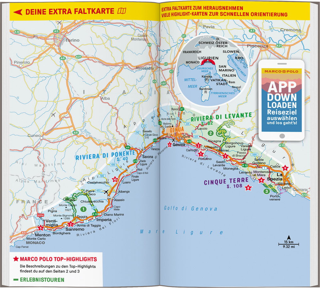 Weitere Ansicht: MARCO POLO Reiseführer Ligurien, Italienische Riviera, Cinque Terre | Sabine Oberpriller