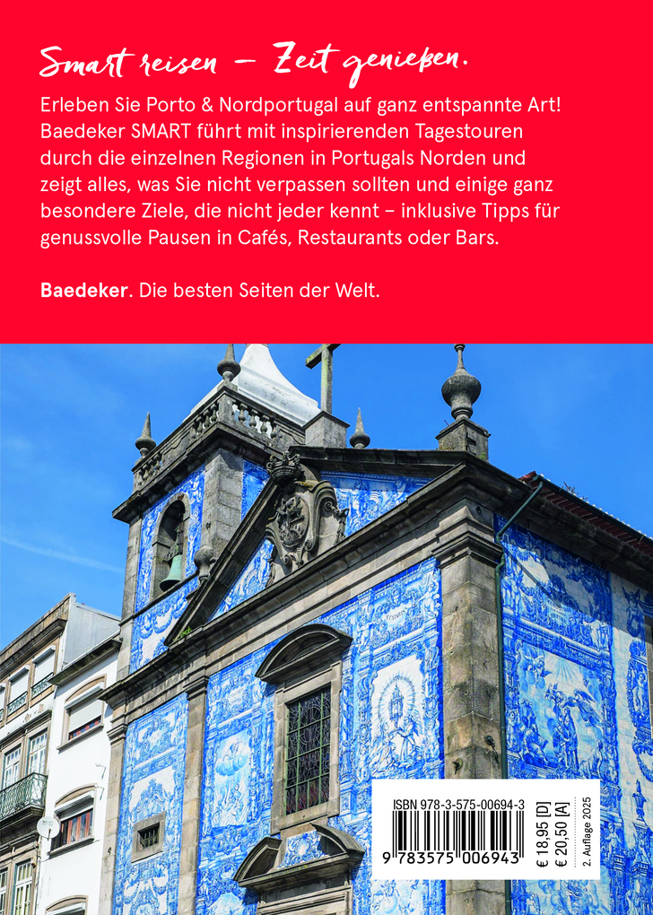 Weitere Ansicht: Baedeker SMART Reiseführer Porto & Nordportugal | Daniela Schetar, Friedrich Köthe