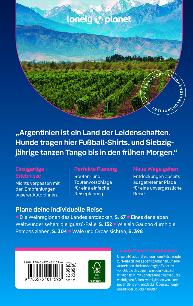 Weitere Ansicht: LONELY PLANET Reiseführer Argentinien | Isabel Albiston, Rachel Tolosa Paz, Madelaine Triebe, Diego Jemio, Sorrel Moseley-Williams