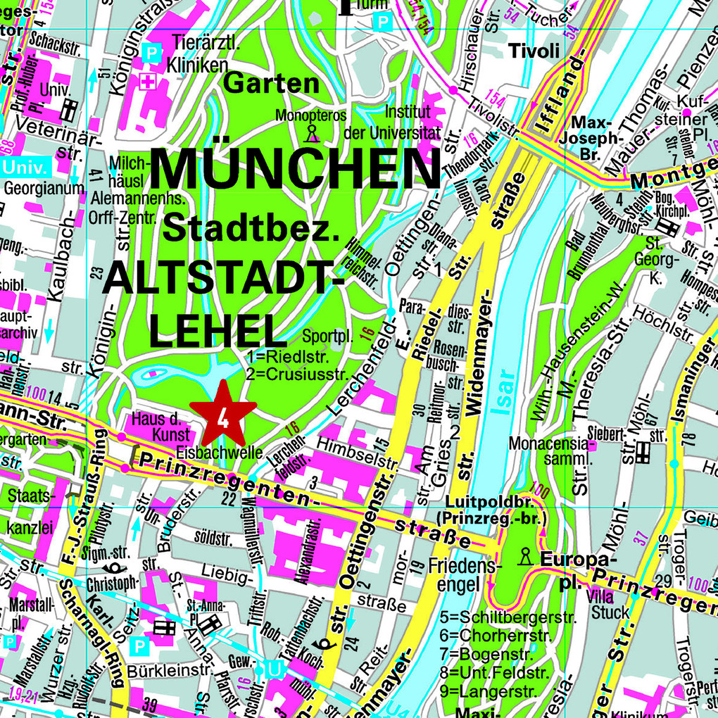 Weitere Ansicht: MARCO POLO Cityplan München 1:16.000