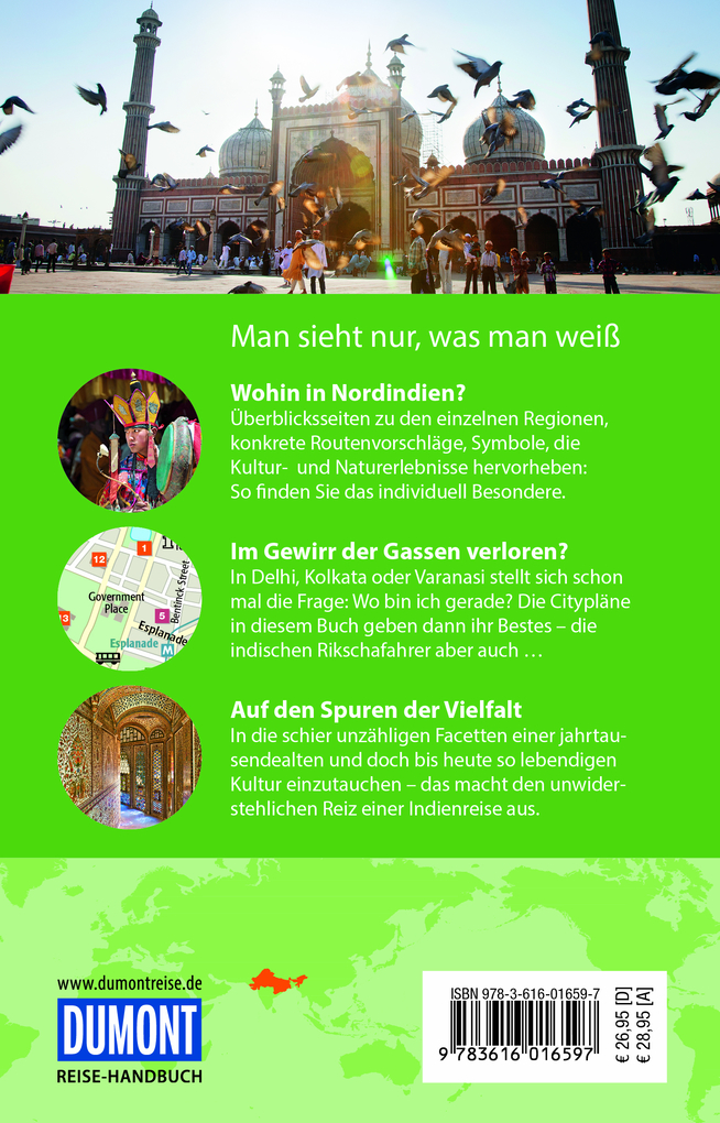 Weitere Ansicht: DUMONT Reise-Handbuch Reiseführer Indien, Der Norden | Hans-Joachim Aubert