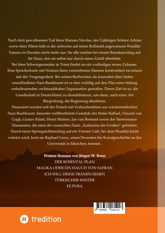 Weitere Ansicht: Begegnung in Triest - Ein spannender Politthriller | Jürgen W. Roos