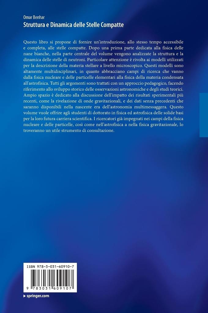Weitere Ansicht: Struttura e Dinamica delle Stelle Compatte | Omar Benhar