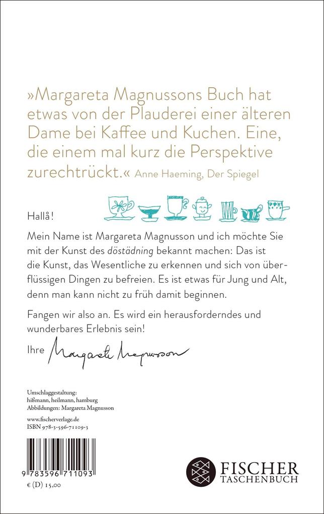 Weitere Ansicht: Frau Magnussons Kunst, die letzten Dinge des Lebens zu ordnen | Margareta Magnusson