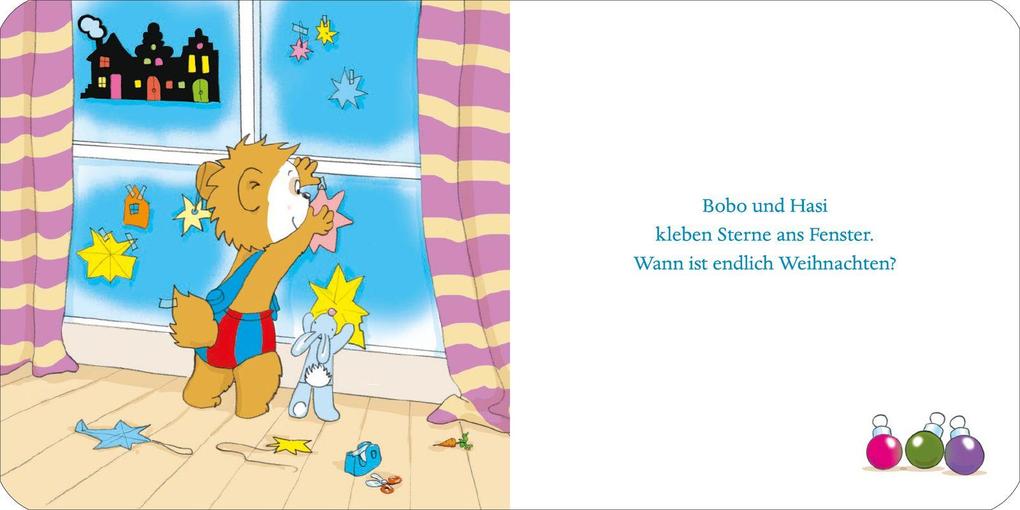 Weitere Ansicht: Bobo & Hasi warten auf Weihnachten | Dorothée Böhlke