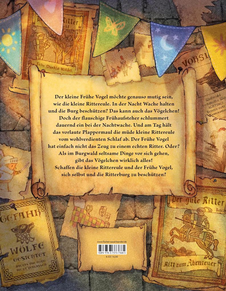 Weitere Ansicht: Die kleine Rittereule und der Frühe Vogel | Christopher Denise