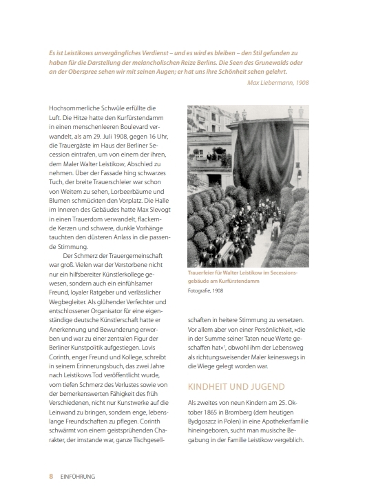 Weitere Ansicht: Walter Leistikow | Nicole Bröhan