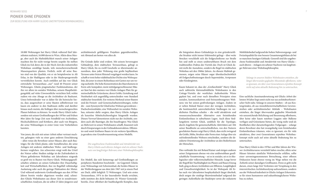 Weitere Ansicht: Harry Glück | Reinhard Seiß