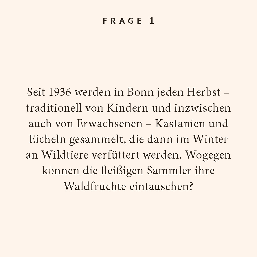 Weitere Ansicht: Bonn-Quiz | Barbara Steingießer
