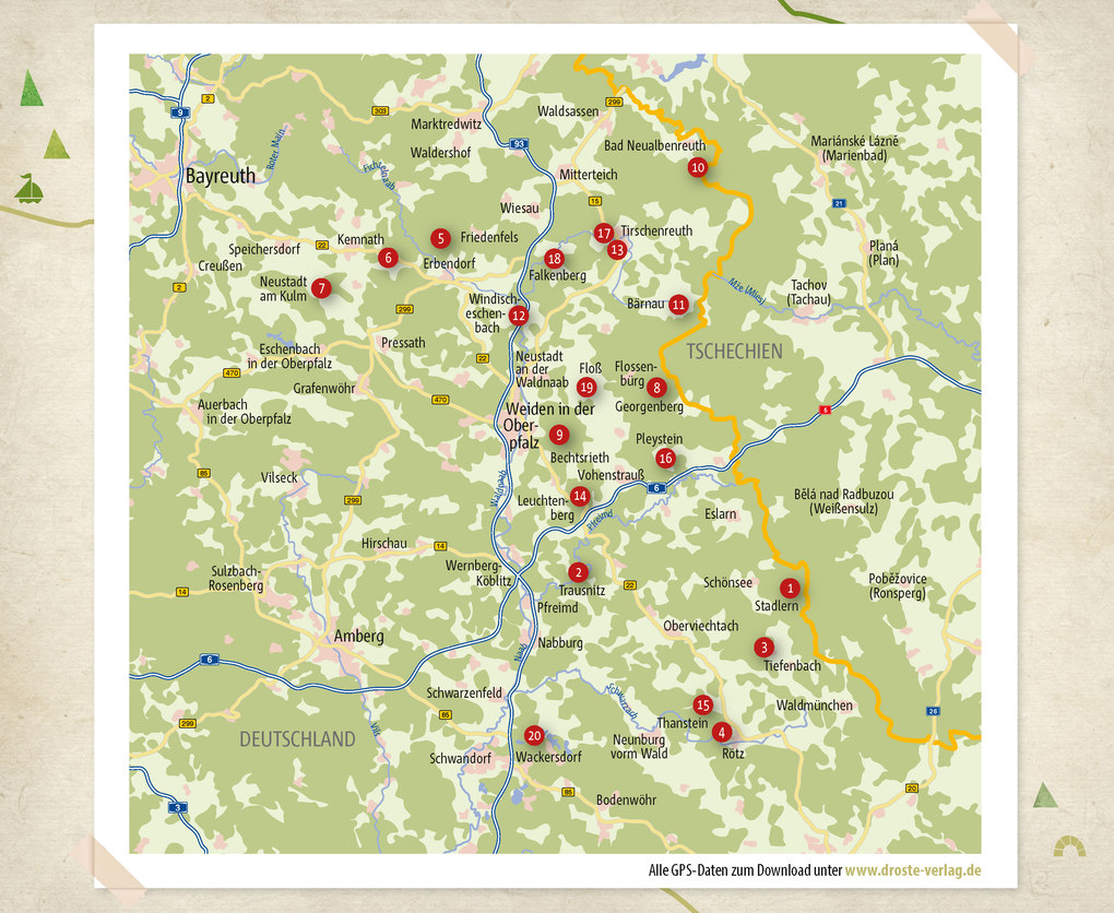 Weitere Ansicht: Oberpfälzer Wald. Wandern für die Seele | Daniela Reisch