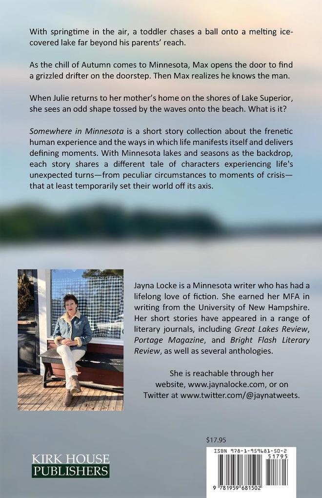 Weitere Ansicht: Somewhere in Minnesota; Short Stories | Jayna Locke