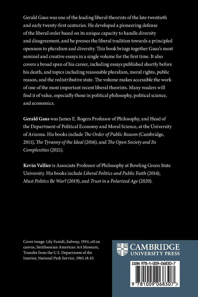 Weitere Ansicht: Public Reason and Diversity | Gerald Gaus