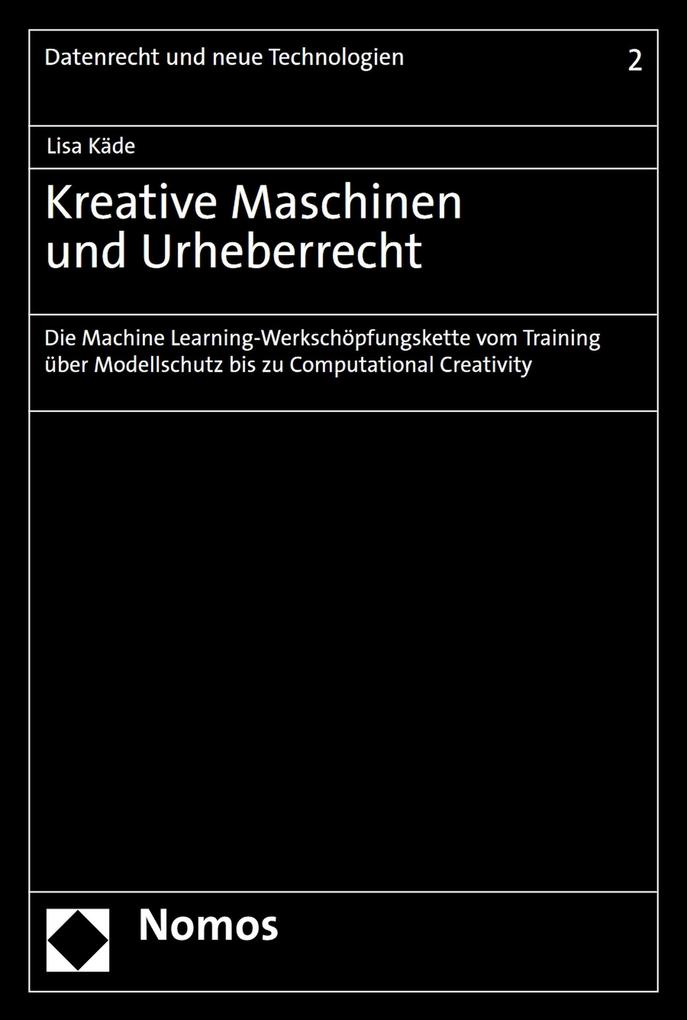 Produktbild: Kreative Maschinen und Urheberrecht | Lisa Käde