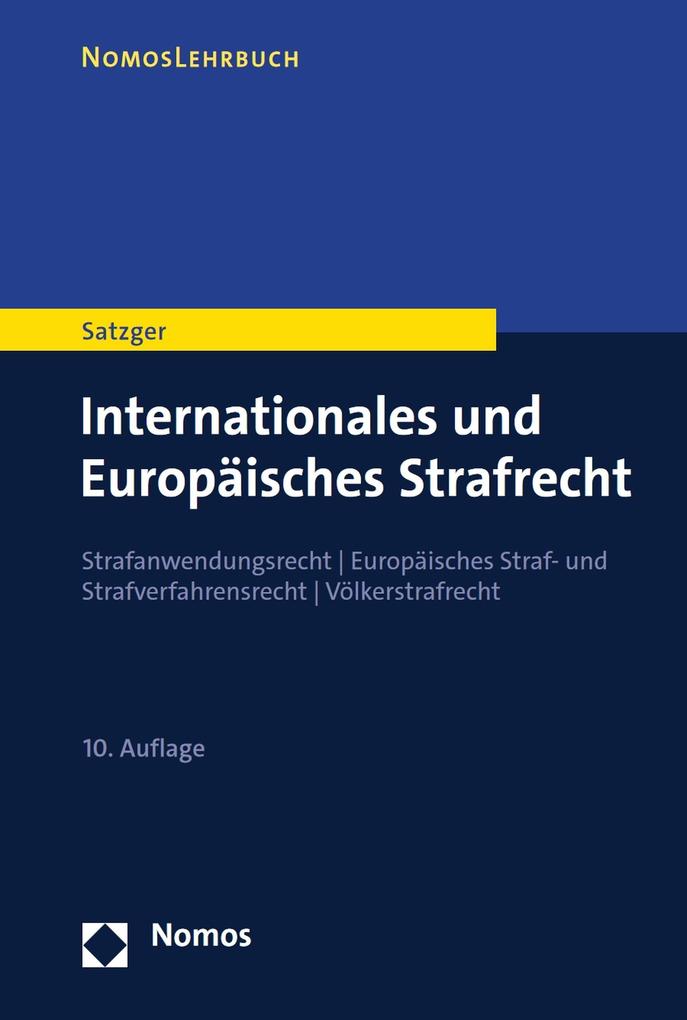 Produktbild: Internationales und Europäisches Strafrecht | Helmut Satzger