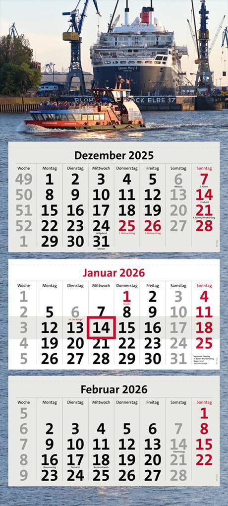 Produktbild: HAMBURGS HAFEN 2026
