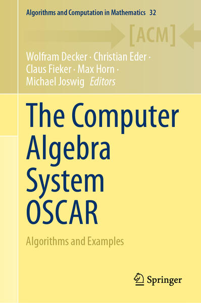 Produktbild: The Computer Algebra System OSCAR