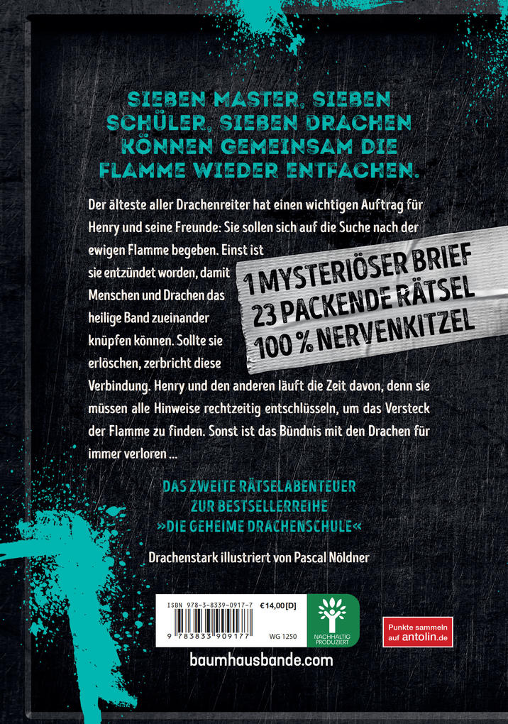 Weitere Ansicht: Die geheime Drachenschule: Löse das Rätsel des ewigen Feuers | Emily Skye