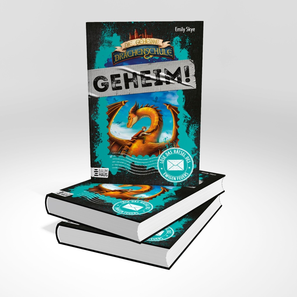 Weitere Ansicht: Die geheime Drachenschule: Löse das Rätsel des ewigen Feuers | Emily Skye