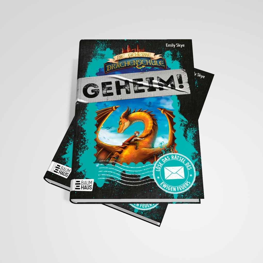 Weitere Ansicht: Die geheime Drachenschule: Löse das Rätsel des ewigen Feuers | Emily Skye