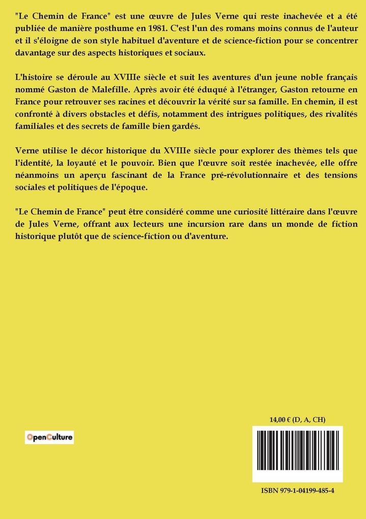 Weitere Ansicht: Le chemin de France | Jules Verne