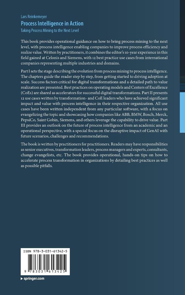Weitere Ansicht: Process Intelligence in Action