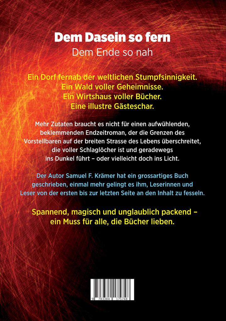 Weitere Ansicht: Dem Dasein so fern | Samuel F. Krämer