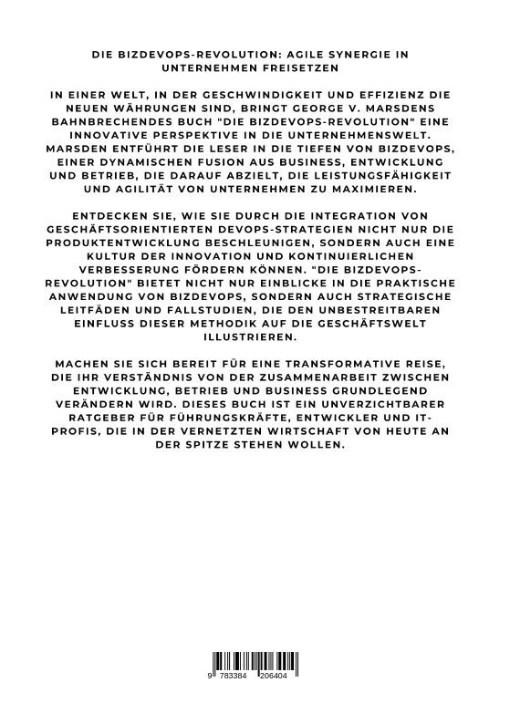 Weitere Ansicht: Die BizDevOps-Revolution | George V. Marsden