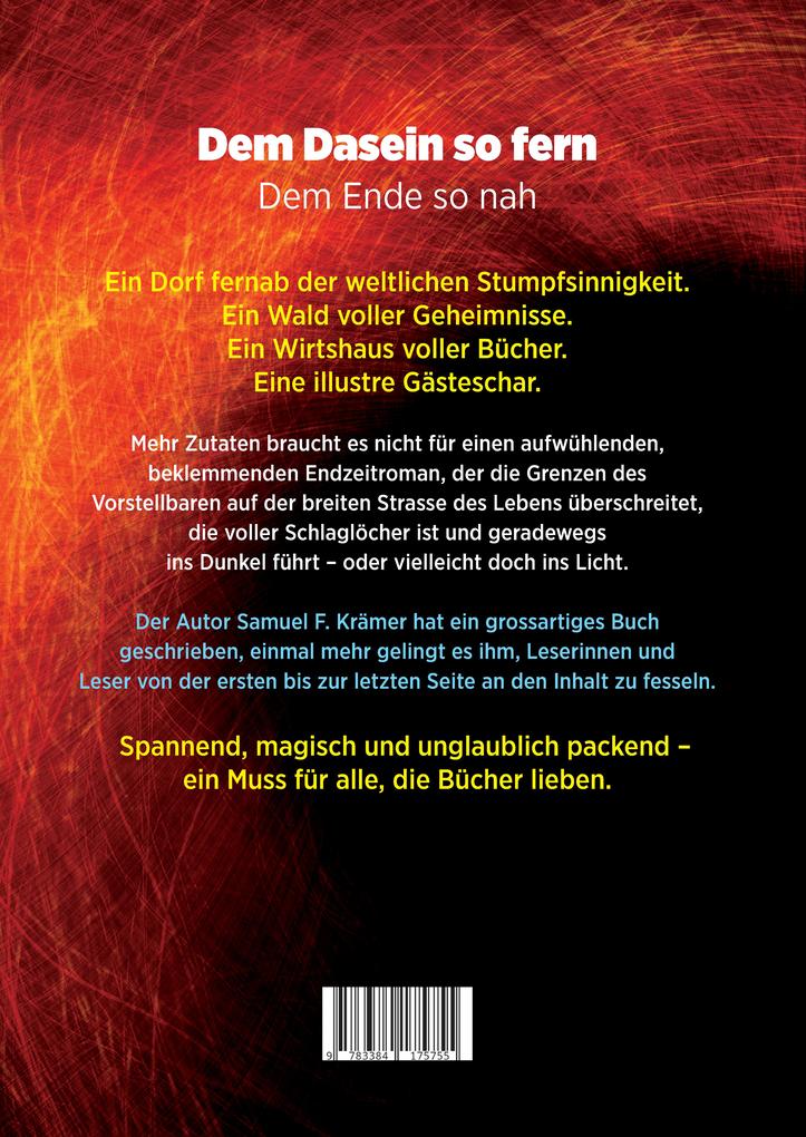 Weitere Ansicht: Dem Dasein so fern | Samuel F. Krämer
