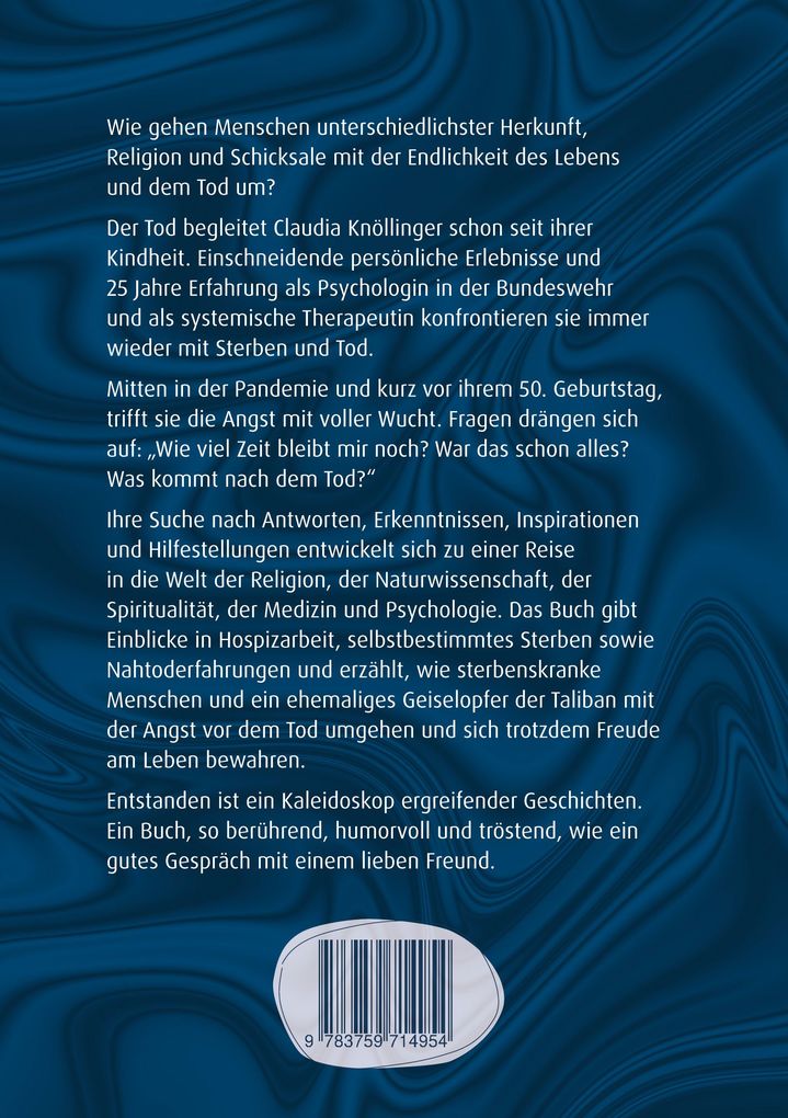 Weitere Ansicht: Du bist nicht allein mit der Angst vor dem Tod | Claudia Knöllinger
