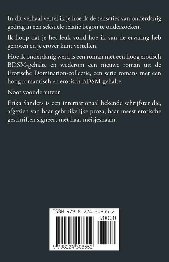Weitere Ansicht: Hoe ik onderdanig werd | Erika Sanders