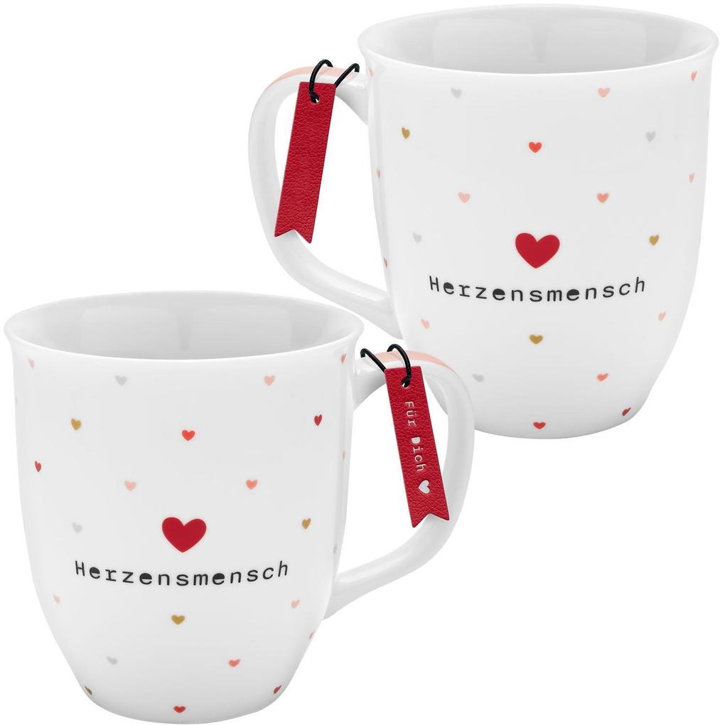 Weitere Ansicht: Tasse mit Motiv "Herzensmensch"